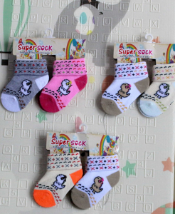 KAOS KAKI ANAK/BAYI FB1023 BURUNG (ISI 2)